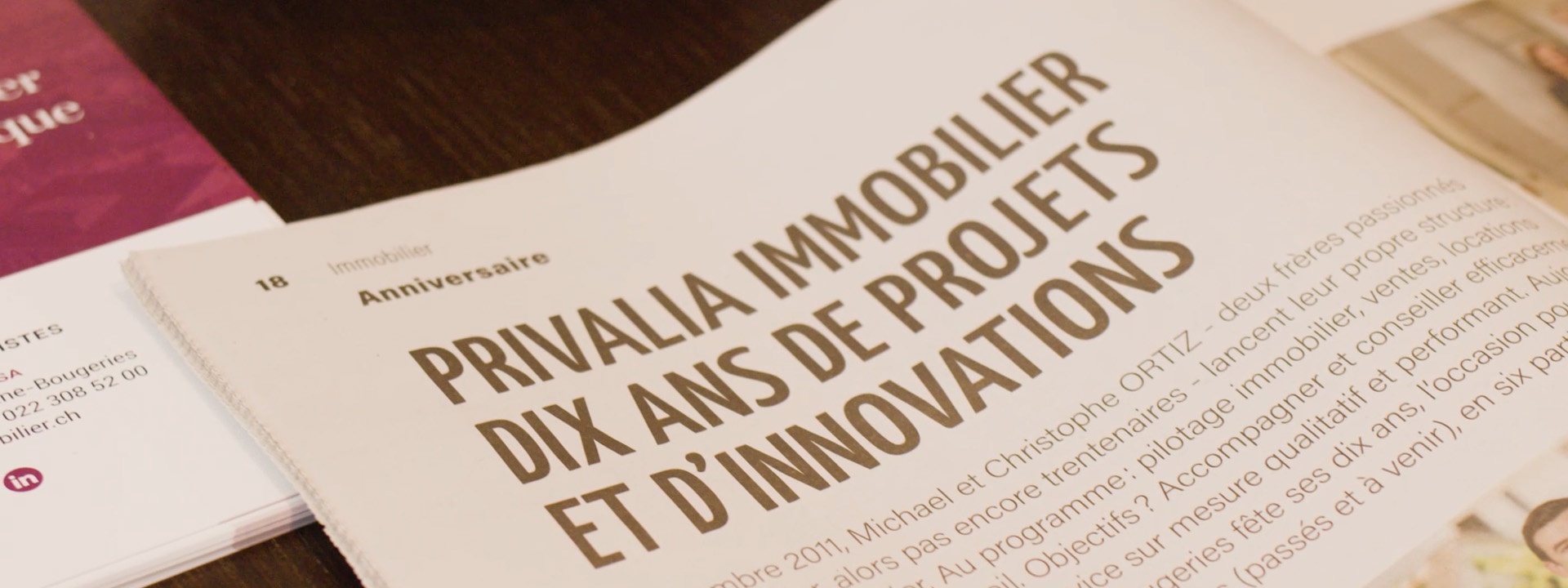 10 ans Privalia, projet réalisé par INOVATIO pour Privalia Immobilier